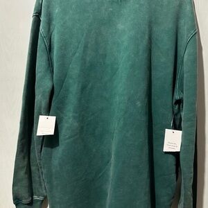 Double Zero Green Crewneck Sweatshirt